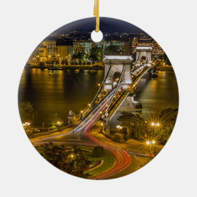 Budapest, Ungarn Keramik Ornament (Hinten)