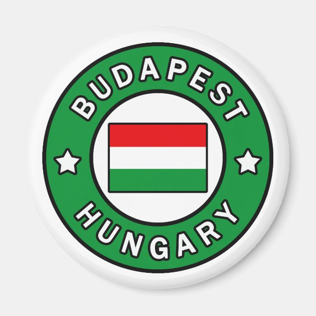 Budapest Ungarn Magnet (Vorne)