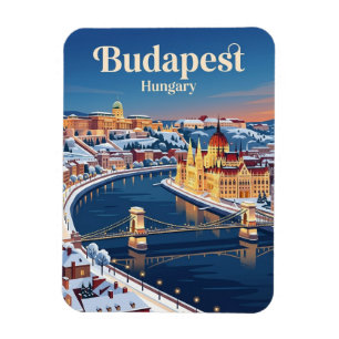 Budapest Ungarn Magnet