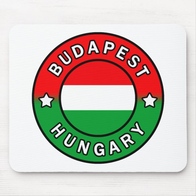 Budapest Ungarn Mousepad (Vorne)