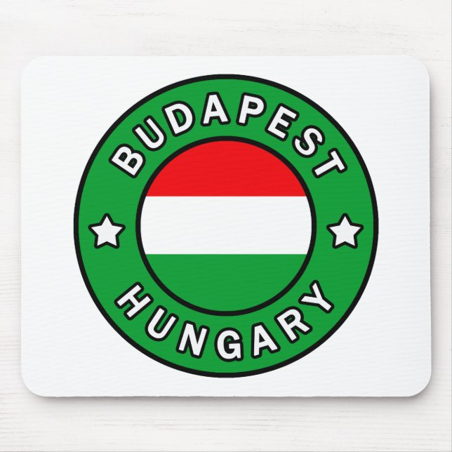 Budapest Ungarn Mousepad (Vorne)