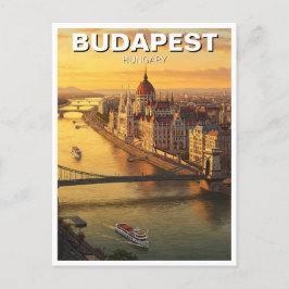 Budapest Ungarn Parlament Gebäude Reisen Postkarte