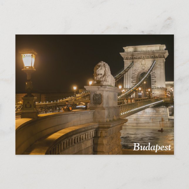 Budapest, Ungarn Postkarte (Vorderseite)