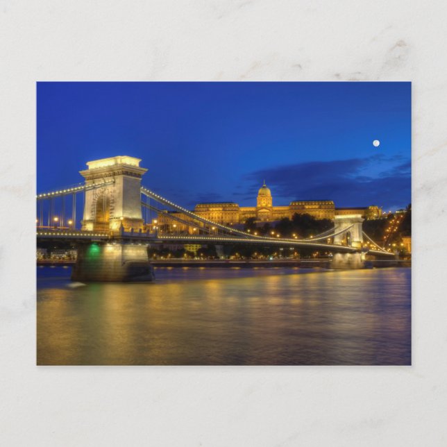 Budapest, Ungarn Postkarte (Vorderseite)