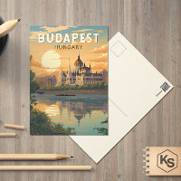 Budapest Ungarn Reise Kunst Vintage