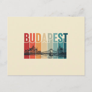 Budapest Ungarn Reise Postkarte