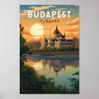 Budapest Ungarn Reisen Kunst Vintag