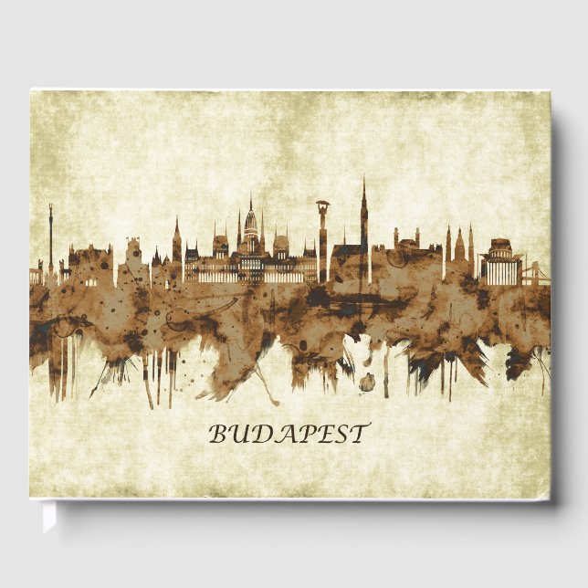 Budapest Ungarn Stadt Gästebuch (Vorderseite)