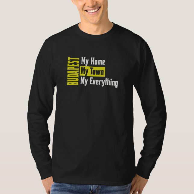 Budapest Ungarn T-Shirt (Vorderseite)