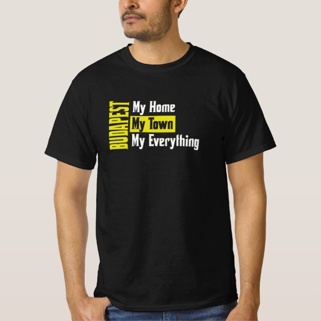 Budapest Ungarn T-Shirt (Vorderseite)