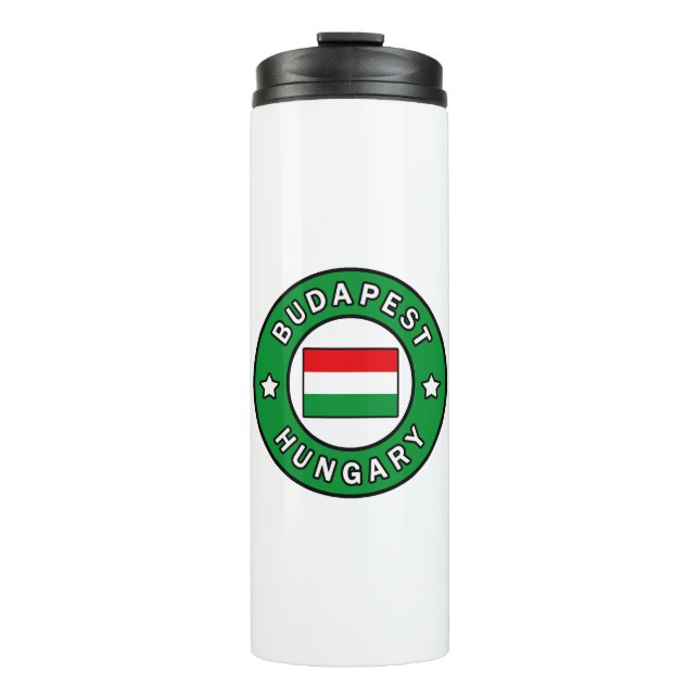 Budapest Ungarn Thermosbecher (Vorderseite)