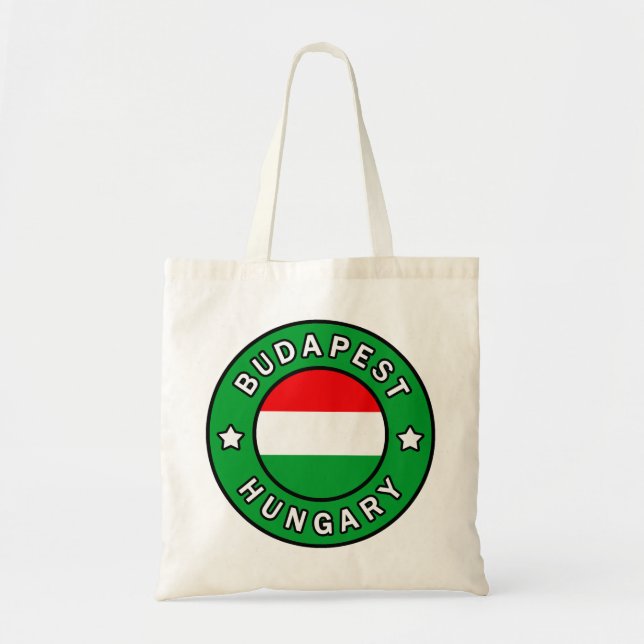 Budapest Ungarn Tragetasche (Vorne)