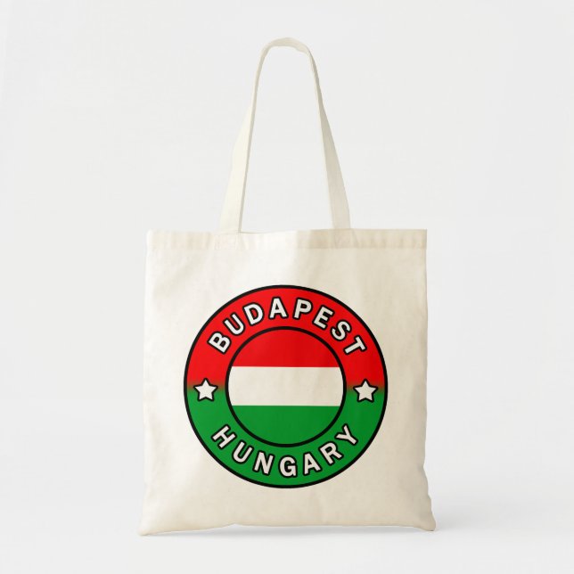 Budapest Ungarn Tragetasche (Vorne)