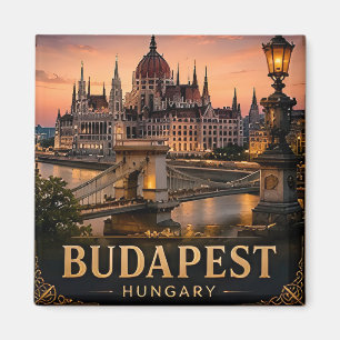🧲 Budapest Ungarn Urlaubsandenken Für Reisen 🧲 Magnet