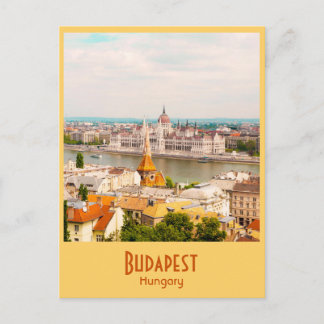 Budapest, Ungarn Vintag Postkarte