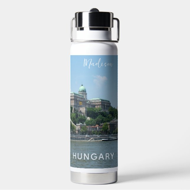 Budapester individuelle Name Trinkflasche (Hinten)