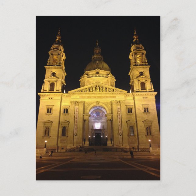 Budapester Kathedrale Postkarte (Vorderseite)