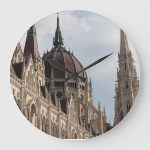 Budapester Parlamentskuppel Große Wanduhr
