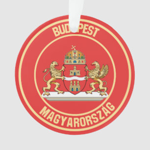 Budapester RundEmblem Ornament