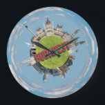 Budapester Stadt hungrige kleine Reise auf dem Pla Große Wanduhr<br><div class="desc">Budapester Stadt hungrig kleine Planet Reisearchitektur Sehenswürdigkeit Symbol</div>