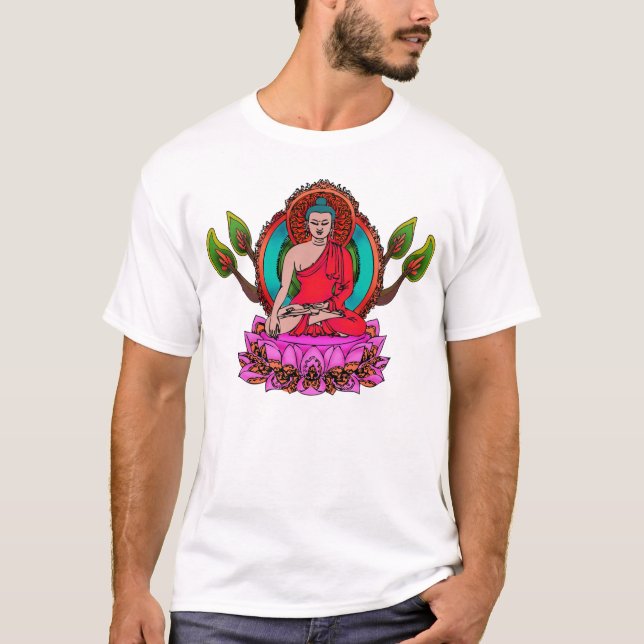 buddah color2 T-Shirt (Vorderseite)