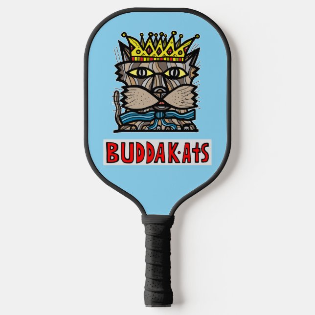 BuddaKats Pickleball Paddle (Vorderseite)