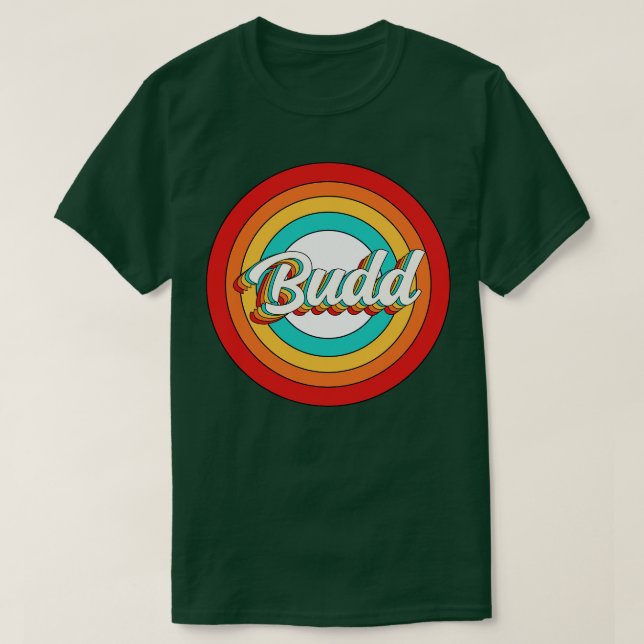 Buddenname Shirt Vintag BuddCircle (Design vorne)