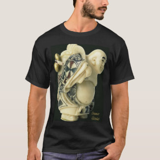 buddha1_black/bgrnd T-Shirt
