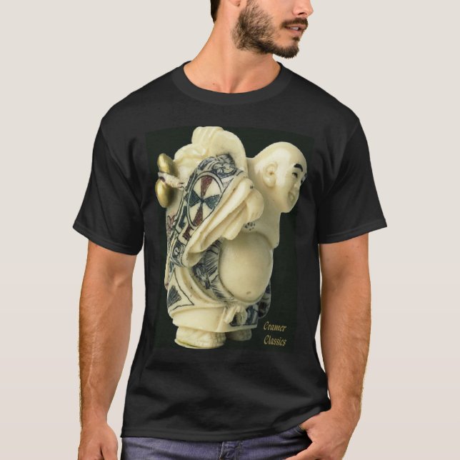 buddha1_black/bgrnd T-Shirt (Vorderseite)