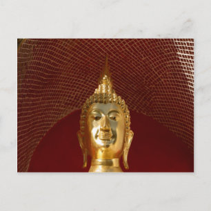 Buddha 6 ~ Thailand Ruhe und Gelassenheit Postkarte