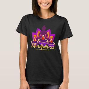 Buddha Achtsamkeit Buddhist Gautama Buddhismus Lie T-Shirt