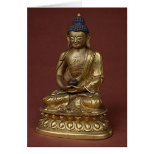 Buddha Amitayus gesetzt in der Meditation
