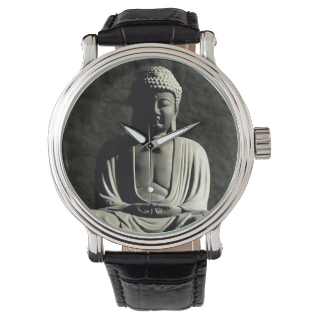 Buddha Armbanduhr (Vorderseite)
