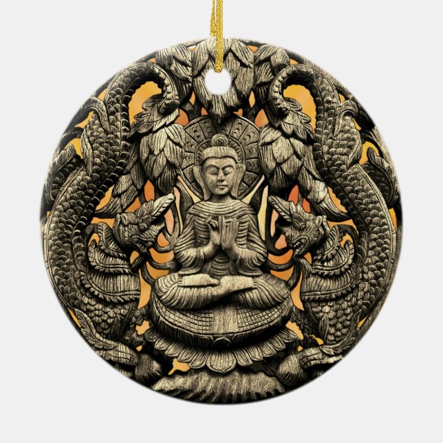 Buddha Art Ornament (Hinten)