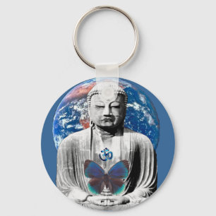 Buddha Awaits Schlüsselanhänger