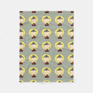 Buddha-Baby-Fleece-Decke Fleecedecke