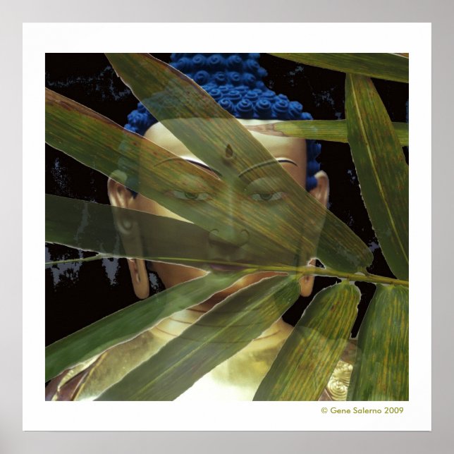 Buddha Bamboo Poster (Vorne)
