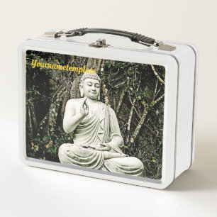 Buddha, Buddhismus, asiatisch, traditionell, Metall Brotdose