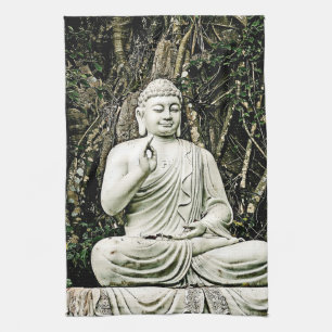 buddha, buddhismus, asiatisch, traditionell, relig geschirrtuch