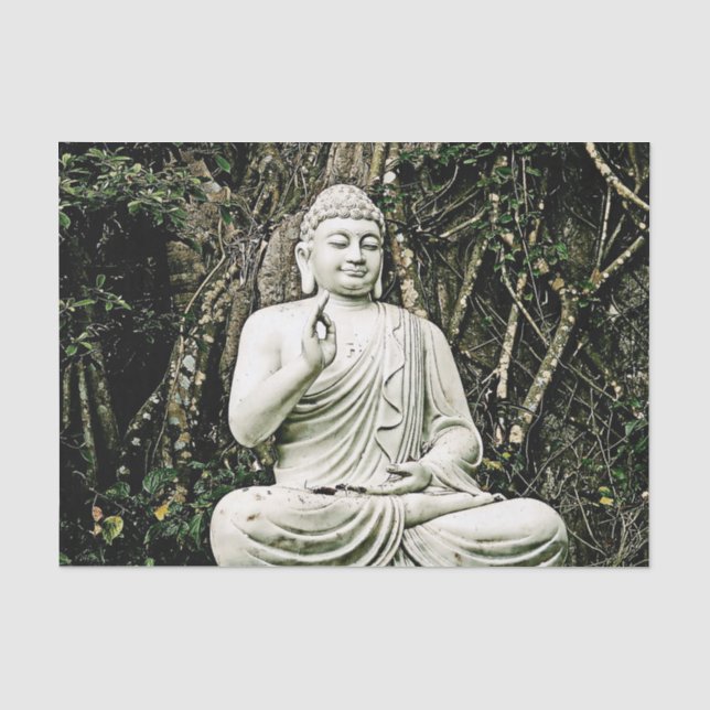 Buddha, Buddhismus, asiatisch, traditionell, Seidenpapier (Vorderseite)