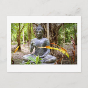 BUDDHA-Buddhismus-Frieden Postkarte