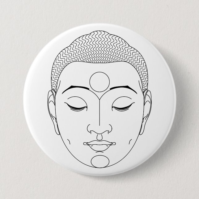 Buddha Button (Vorderseite)