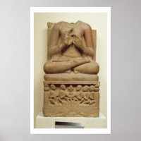 Buddha-Carving in der Haltung, a s zu predigen