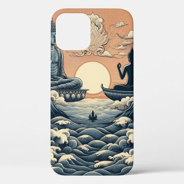 Buddha Case-Mate iPhone Hülle (Rückseite)