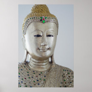 Buddha, Chiang Rai, Thailand Poster