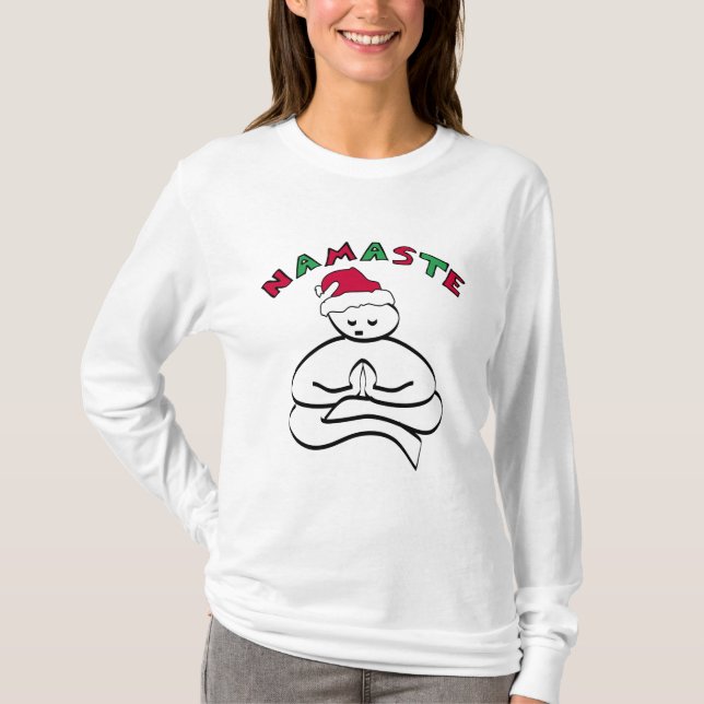 Buddha Christmas T-Shirt (Vorderseite)