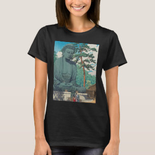 Buddha Daibutsu Statue Buddhismus Zen Meditation T-Shirt