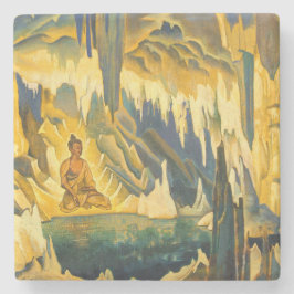 Buddha der Gewinner (buddhistische Kunst) (von Roe Steinuntersetzer