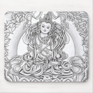 Buddha der Mitleid-Mausunterlage Mousepad
