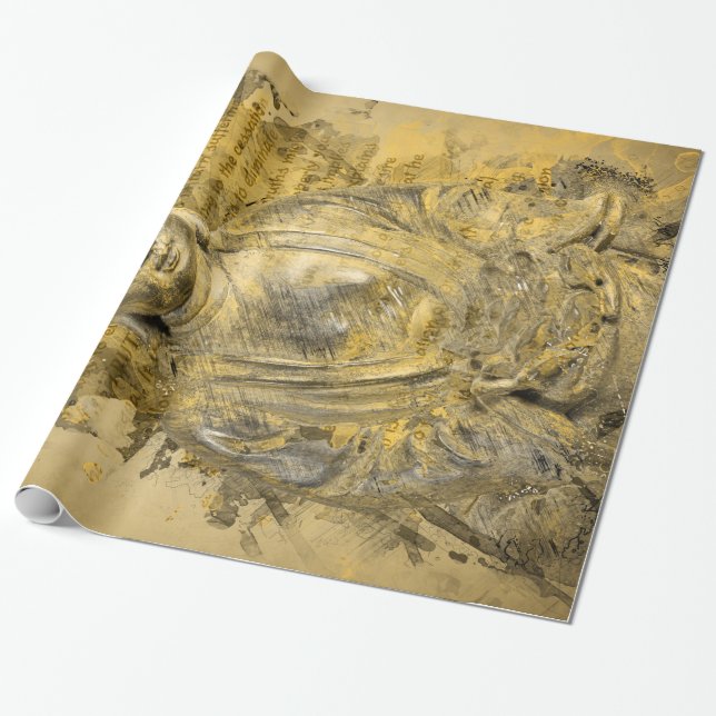 Buddha die edlen Wahrheiten Geschenkpapier (Ungerollt)